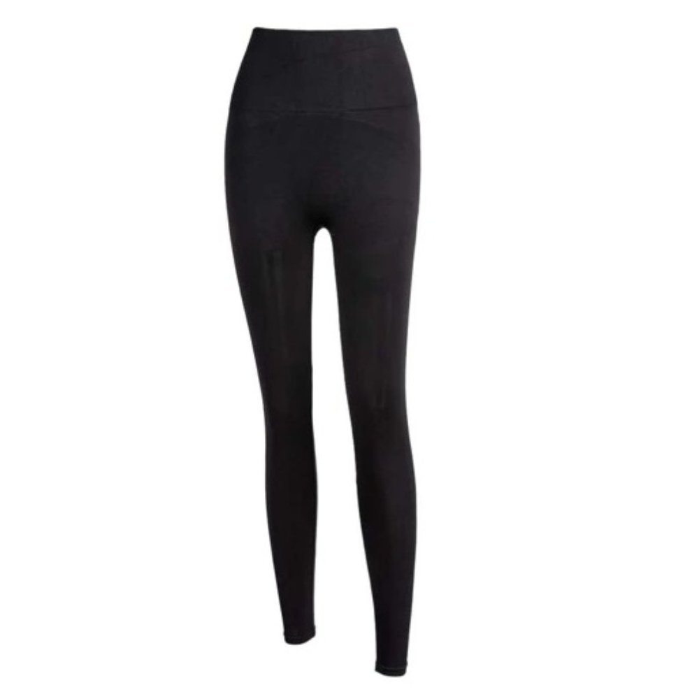 Black High Waist Tummy Control Butt Lifting Thigh Slimmer Shapewear, size S